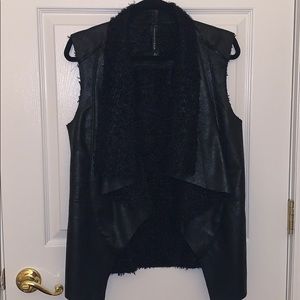 W118 by Walter Baker drapey faux suede vest